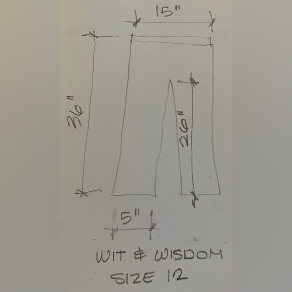 Wit & Wisdom Black Jeans, Size 12, Womens Ab Solution Skinny High Rise. - Picture 5 of 6